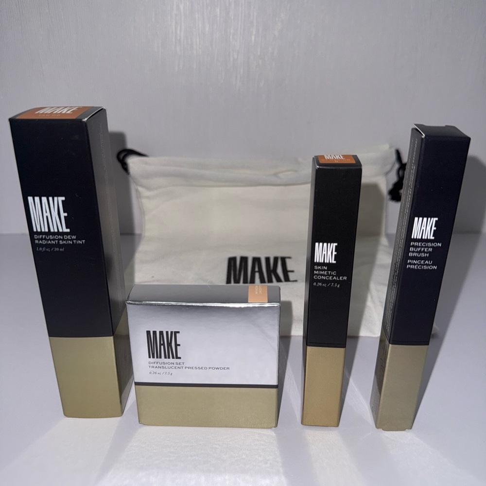 Make beauty Complete Complexion Set - Includes Skin Mimetic Concealer, Diffusion